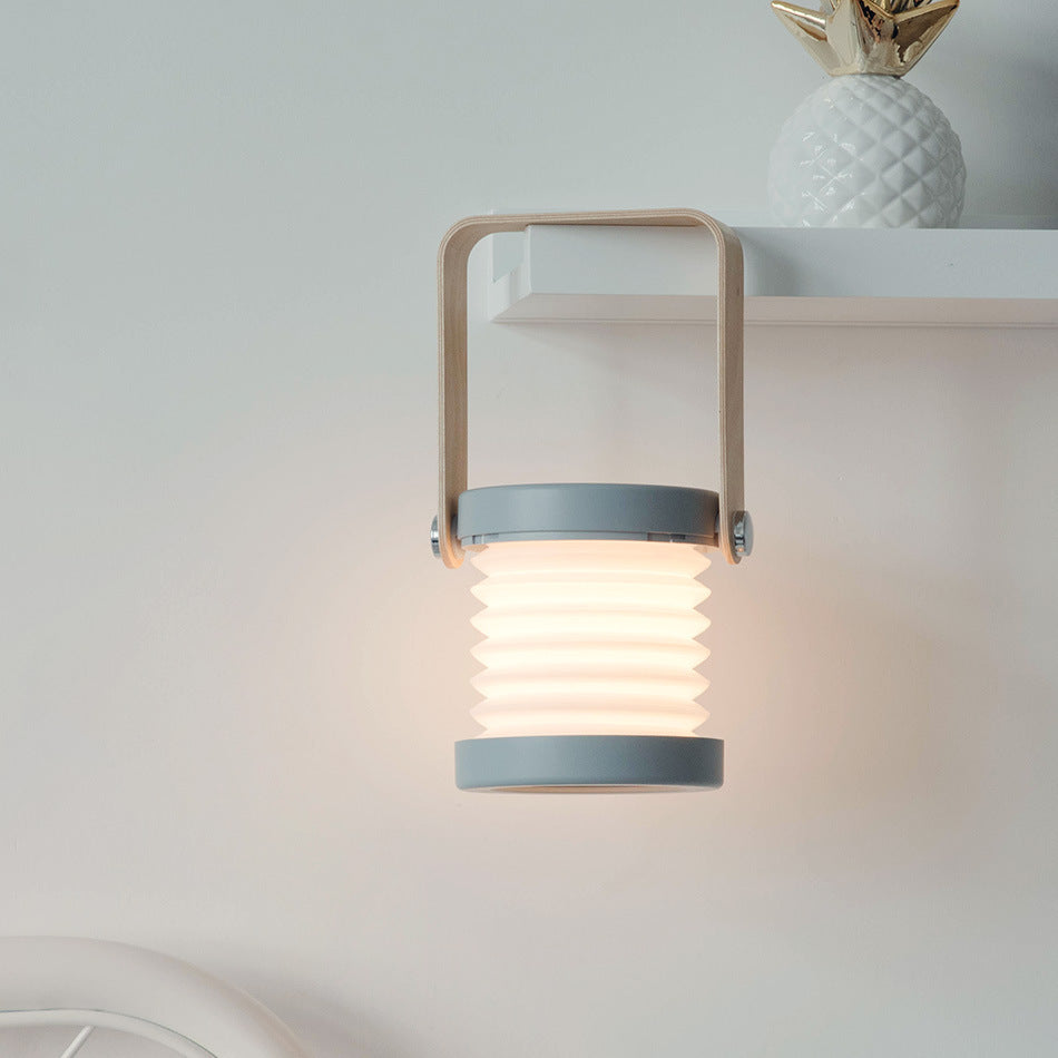 Lanterne portable pliable et rechargeable