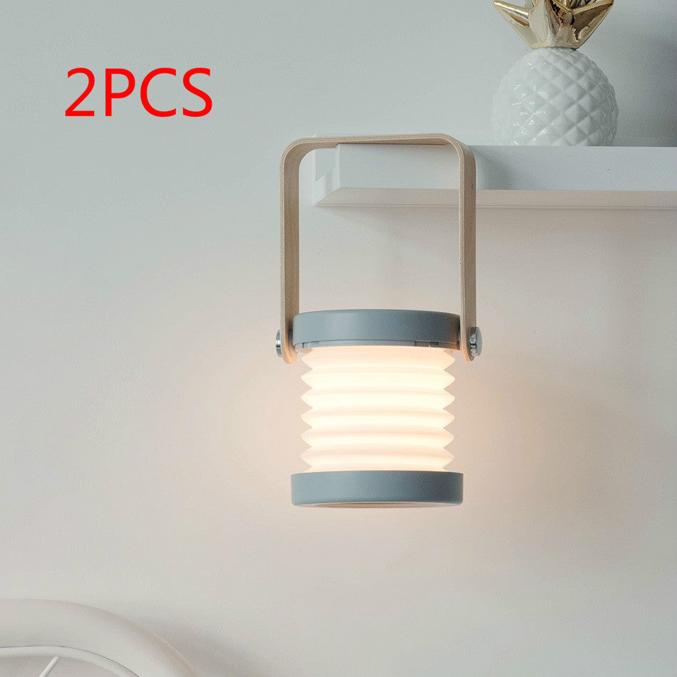 Lanterne portable pliable et rechargeable