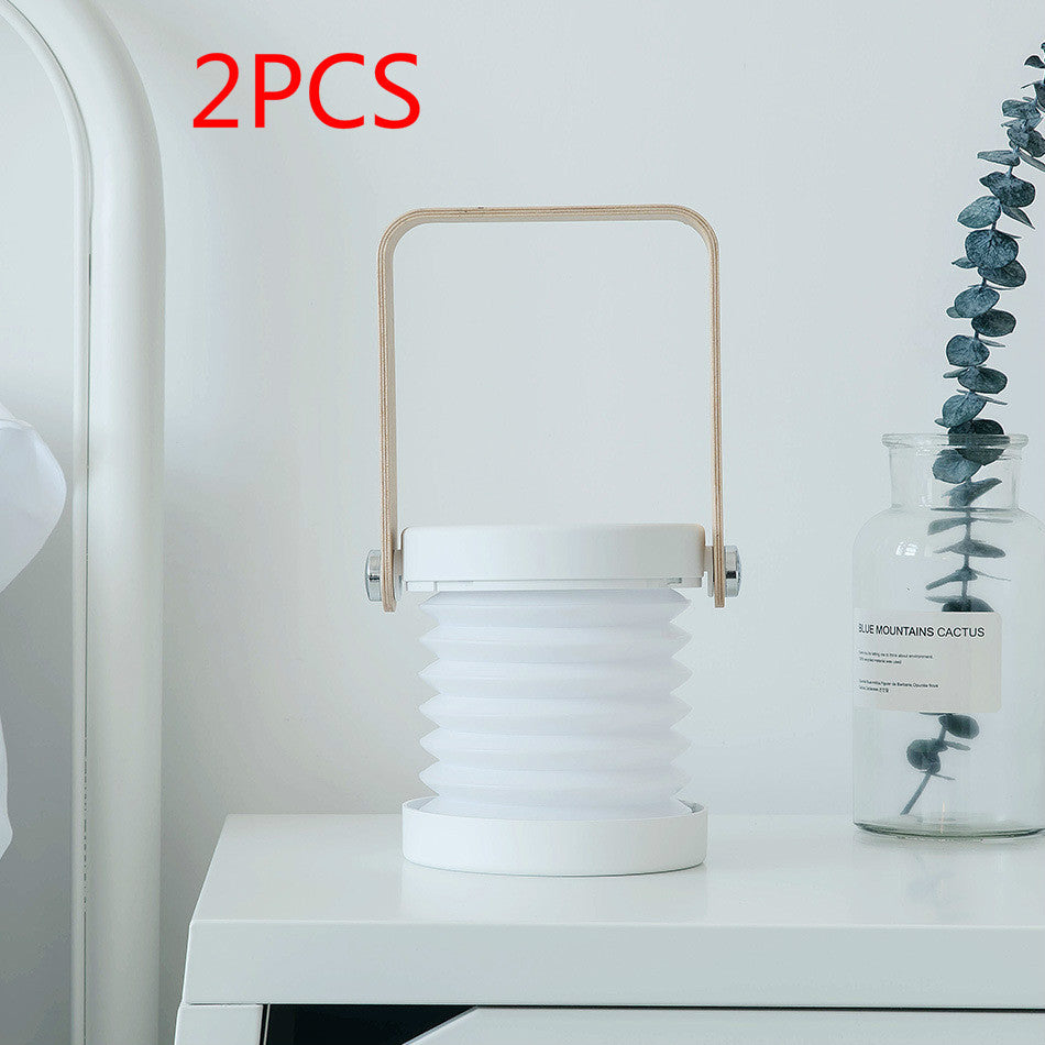 Lanterne portable pliable et rechargeable